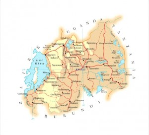 Map-Rwanda